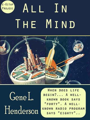 cover image of All In the Mind